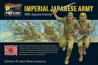 28mm Bolt Action   Japanese Imperial Japanese Army NEW  