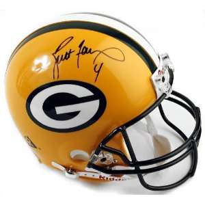  Brett Favre Green Bay Packers Autographed Football Helmet 