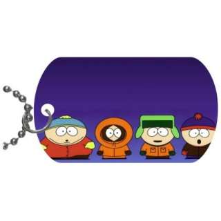 New South Park Pet Dog Tag Key Charm w/Chain  