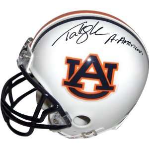  Takeo Spikes Auburn Tigers Autographed Riddell Mini Helmet 