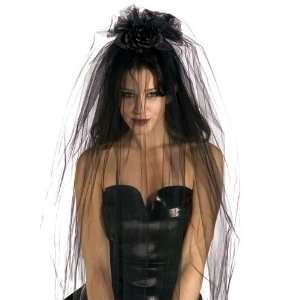    Gothic Bride Veil Unisex Halloween Costume 