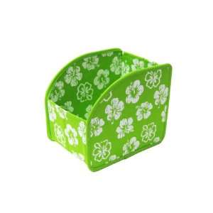  Small Stuff Cubby, Lime Green Tropical