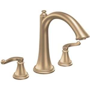  TS293BB Savvy Two Handle Roman Tub Faucet in Brushed
