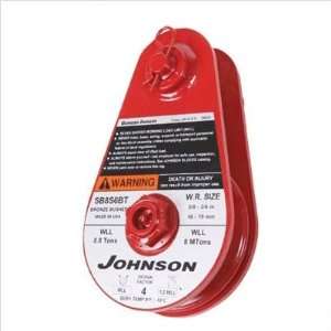   Johnson Sb4S4Bt 4 Sheave Snatchblock W/Tailboard 