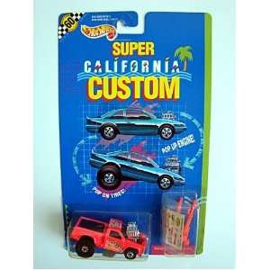  1990 Hot Wheels Super California Custom BIG SUR PRIZE HOT 