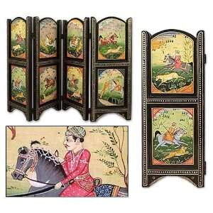  Folding screen, Hunting Expedition