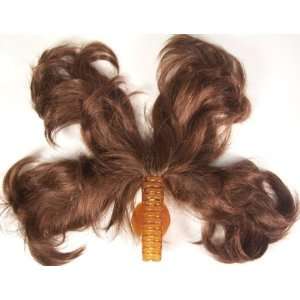   Clip On Hairpiece Wig #30 LIGHT AUBURN by MONA LISA 