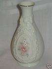 Porcelain Royal Heritage Vase Cameo Ribbon Gold Trim 6
