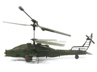 12 SYMA S009G 3.5CH AH 64 Apache RC Helicopter Gyro RTF  