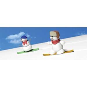  SNOWMEN/SNOWBOARDING BOOKKMARK/RULER Toys & Games