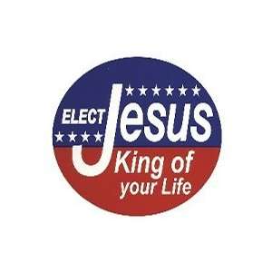    Euro Sticker Elect Jesus King Of Your Life Pack of 6