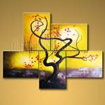 Huge Abstract Modern Oil Painting Contemporary Wall Art on canvas 