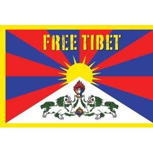  Free Tibet by Unknown 36x24