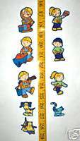 Bob the Builder fabric iron on appliques set of 9 (97)  