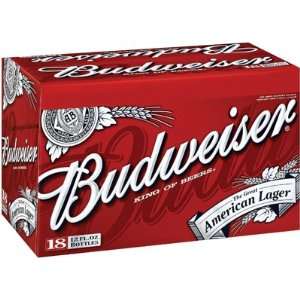  Budweiser 18pk Btls Grocery & Gourmet Food