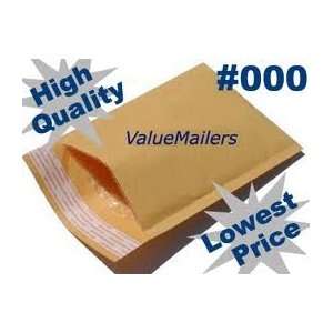   Bubble Padded Envelopes Bubbled Mailers #000 4 x 8
