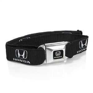  Honda Logo Black Seatbelt Belt Automotive