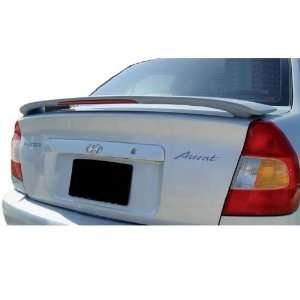 06 10 Hyundai Accent 4dr Spoiler W/ LED   Painted 