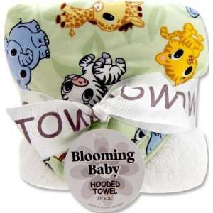  Chibi Hooded Towel Blooming Bouquet White Baby