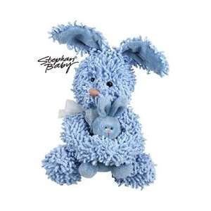    Stephan Baby Nubs Mama Blue Bunny With Baby Bunny Toys & Games