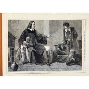  London Almanack John Bunyay Bedford Gaol 1866 Print