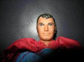 Superman doll Mego 1972 in original costume cape Clark  
