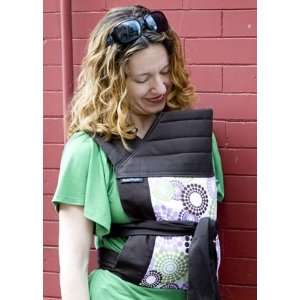 BabyHawk Mei Tai Baby Carrier Roundabout on Espresso Straps with 