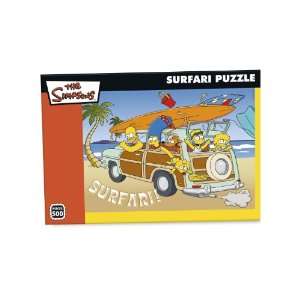  Surfari Puzzle   The Simpsons 500 Pc Jigsaw Puzzle 7300 