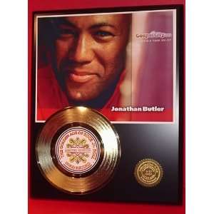Jonathan Butler 24kt Gold Record LTD Edition Display ***FREE PRIORITY 