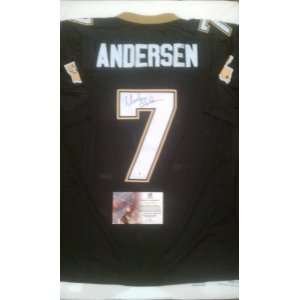  Morten Anderson Signed New Orleans Saints Jersey 