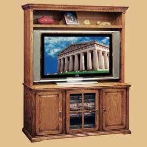  Scottsdale Oak 56 TV Console and Hutch Furniture & Decor
