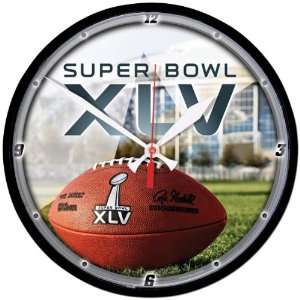  Super Bowl XLV Round Clock