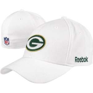  Green Bay Packers 2009 White Flex Sideline Structured Hat 