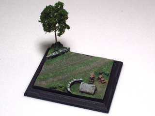144 CGD Micro Diorama Depot with Tree (Summer)  