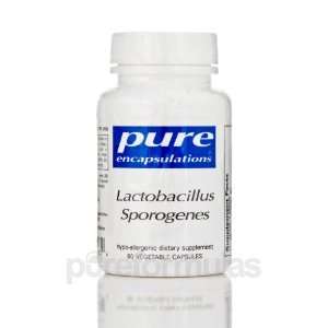 Pure Encapsulations Lactobacillus Sporogenes 60 Vegetarian 