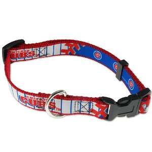  Chicago Cubs Ribbon Pet Collar