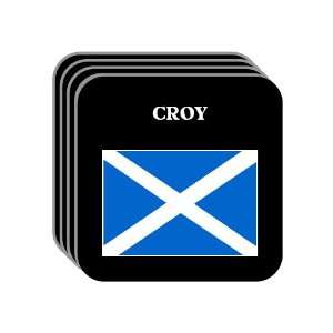  Scotland   CROY Set of 4 Mini Mousepad Coasters 