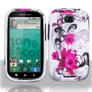 Cuffu Motorola Bravo (MB520 for AT&T) Flower Snap On Protective Case 