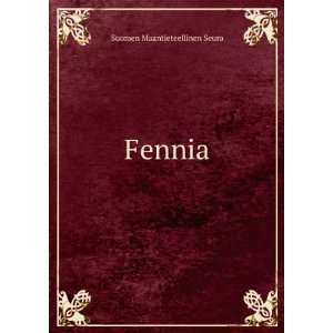  Fennia Suomen Maantieteellinen Seura Books