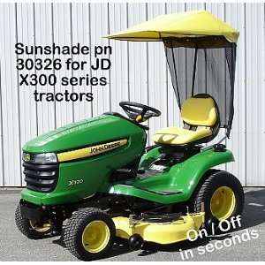  Vinyl Top Sunshade For X300 Series Lawn Tractors