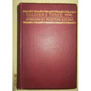    Soldiers Three A Collection of Stories Rudyard Kipling Books