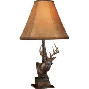  Cabelas Whitetail Bust Table Lamp