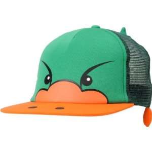  Neff Duck Green Snapback Trucker Hat