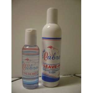  Leave in Leche Cabra 8oz & Shinning Drops Beauty