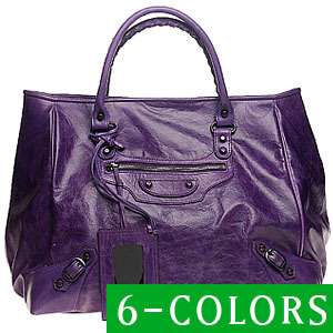 KS390 Real Leather Womens Handbag Tote SUNDAY  