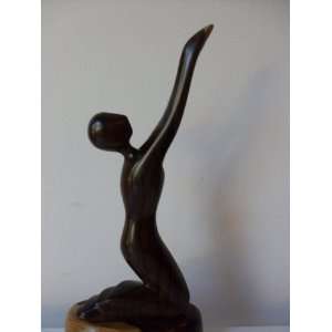  Zericote Wood Carving Figurine 