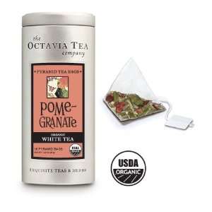 Octavia Pomegranate Organic White Tea Grocery & Gourmet Food