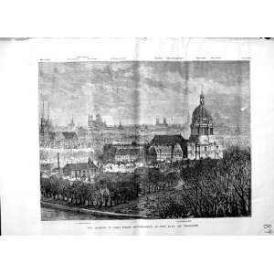   1871 PARIS BOMBARDMENT TROCADERO CHAMP MARS CAILLOUS