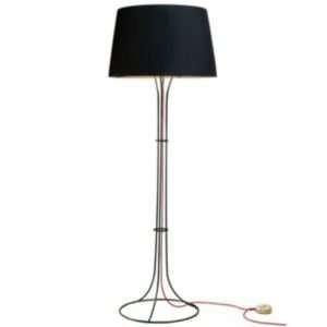 Naomi Floor Lamp by Carpyen  R274699 Cable Red Color Finish Black 