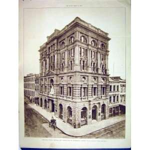   1893 Principal Office Mutual Australasia Sydney Sulman